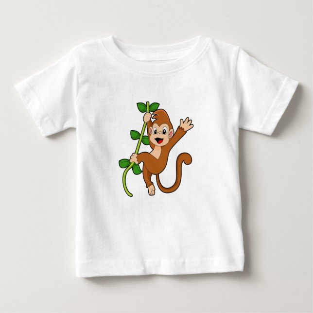 Camiseta Macaco na Selva (Frente)
