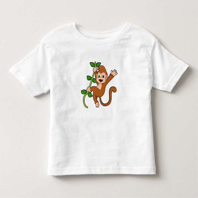 Camiseta Macaco na Selva (Frente)