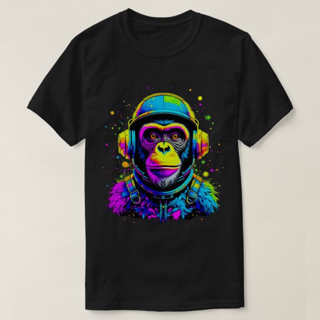 Camiseta Macaco no Armário Espacial (Frente do Design)
