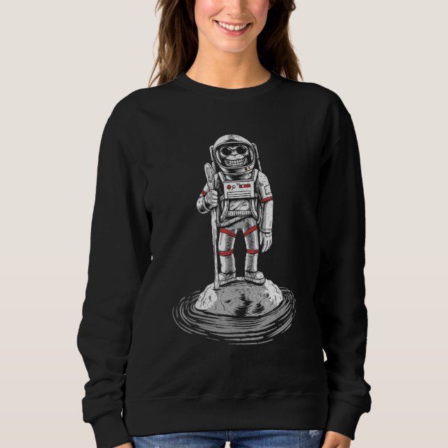 Camiseta Macaco No Astronauta Espacial (Frente)