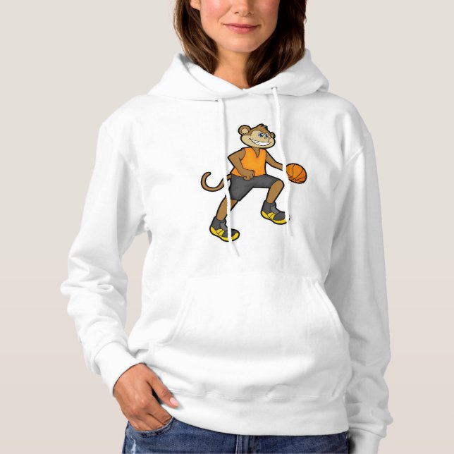 Camiseta Macaco no basquete (Frente)
