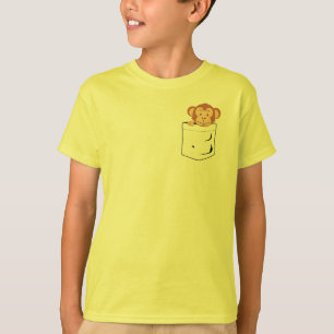 Camiseta Macaco no bolso
