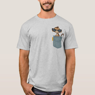 Camiseta Macaco No Bolso