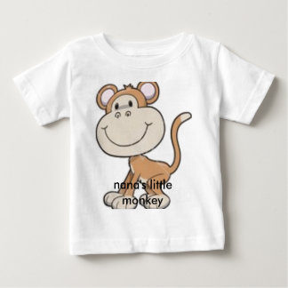 Camiseta macaco, o macaco pequeno de Nana