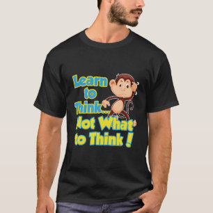 Camiseta Macaco-Pensador Crítico
