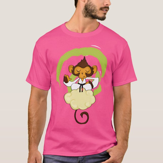 Camiseta Macaco Pensando (Frente)