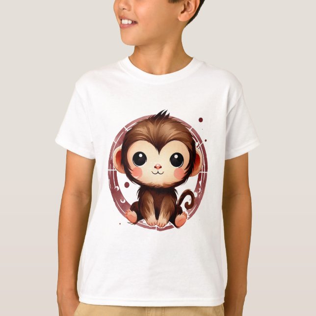 Camiseta Macaco Pequeno (Frente)