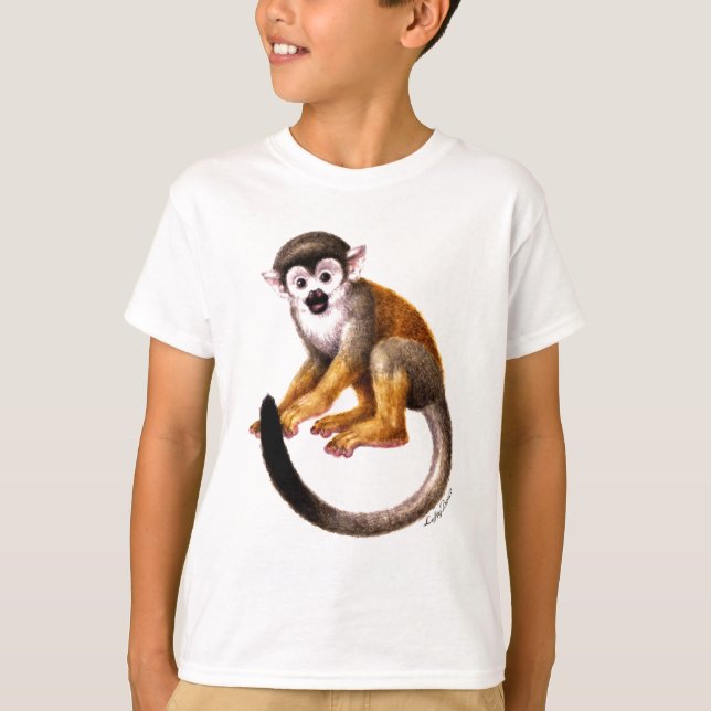 Camiseta Macaco pequeno (Frente)
