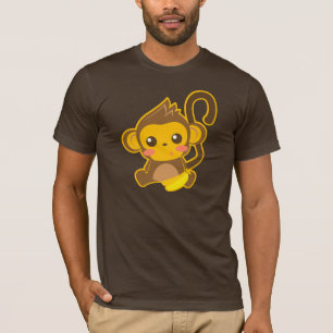 Camiseta Macaco pequeno bonito
