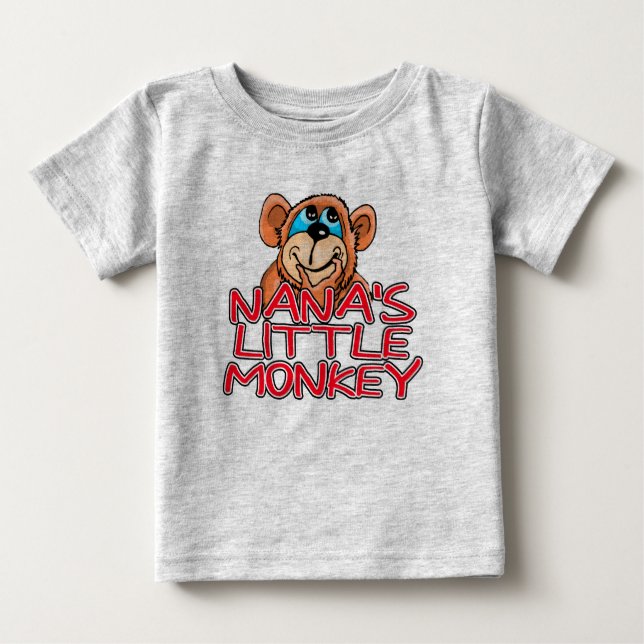 Camiseta Macaco Pequeno da Nana (Frente)