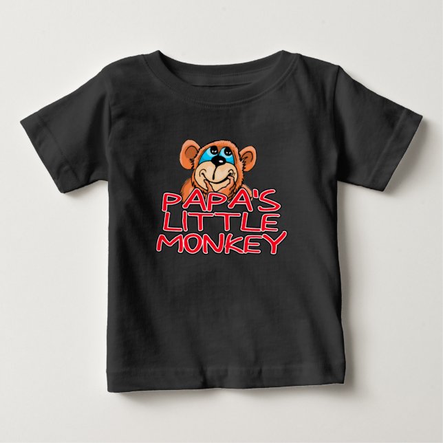 Camiseta Macaco Pequeno do Papa (Frente)