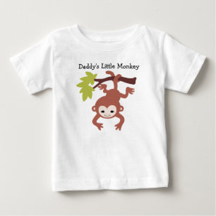 Camiseta Macaco Pequeno pai