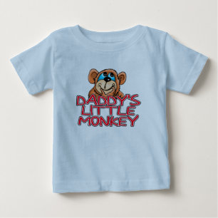 Camiseta Macaco Pequeno pai