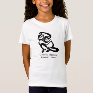Camiseta Macaco-prego - BONOBO - Animais selvagens - África