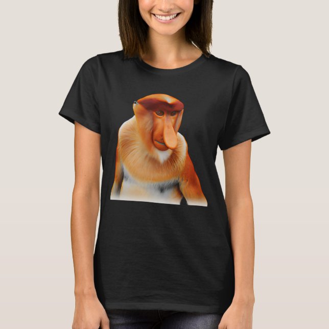 Camiseta Macaco Proboscis (Frente)
