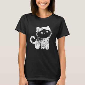 Camiseta Macaco Quirky em um conjunto de gatos mínimo