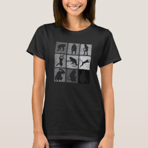 Camiseta Macaco Retro Vintage Animal Selvagem Para Homens M