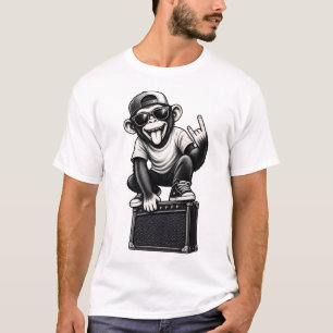 Camiseta Macaco Rockstar Legal