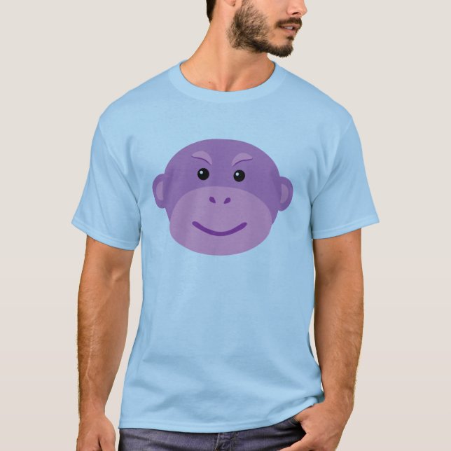 Camiseta Macaco Roxo (Frente)