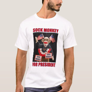 Camiseta Macaco Sock para Presidente