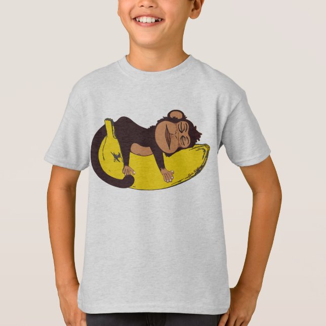 Camiseta Macaco sonolento (Frente)