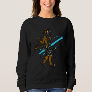 Camiseta macaco surfando banana