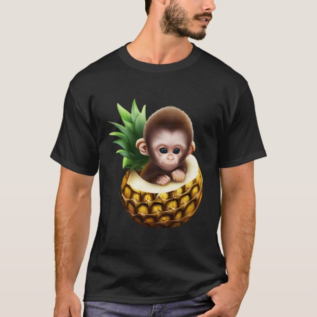 Camiseta Macaco Tropical de Eanás (Frente)