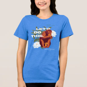 Camiseta Macaco "Vamos fazer isso" - o lótus branco