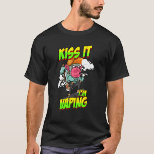 Camiseta Macaco Vaping com Vape