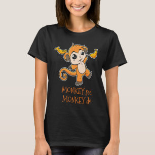 Camiseta Macaco Ver Macaco Do Zoológico