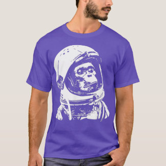 Camiseta Macaco-Viagem do Espaço Vintage