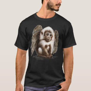 Camiseta Macaco voador - Fecho de bebê para feiticeiros ・ B
