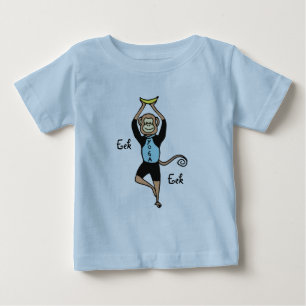 Camiseta Macaco Yoga - Roupa De Yoga Bebê