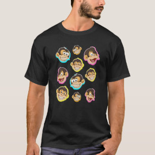 Camiseta Macaco Zoo Macaco Chimpanzé Macaco