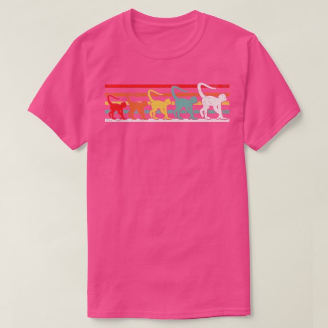 Camiseta Macacos-Aranha Sobrevoam Macaco-Aranha (Frente do Design)