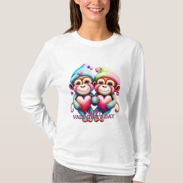 Camiseta Macacos Bonitos Celebrando