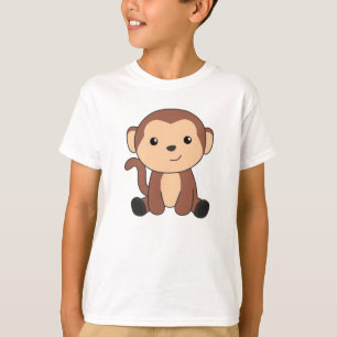 Camiseta Macacos Macacos Doce Na Selva, Macacos Engraçados