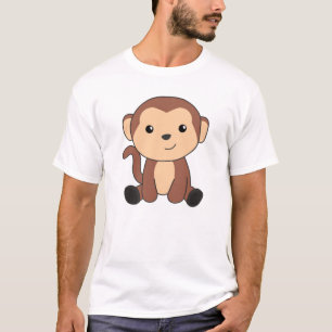 Camiseta Macacos Macacos Doce Na Selva, Macacos Engraçados