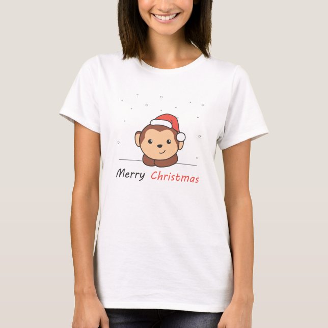 Camiseta Macacos Macacos Macacos-Macacos-De-inverno (Frente)