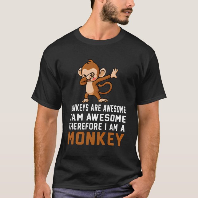 Camiseta Macacos São Crianças Incríveis Meninas Macacos (Frente)