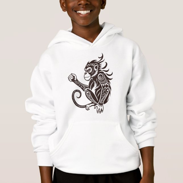 Camiseta Macacos Tribais (Frente)