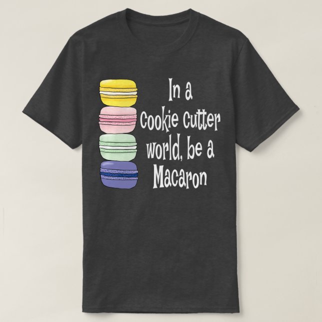 Camiseta Macaron French Macaron Funny Macaron Cookie Gift  (Frente do Design)