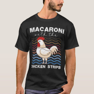 Camiseta Macaroni Com Galinha Fora De Galinha
