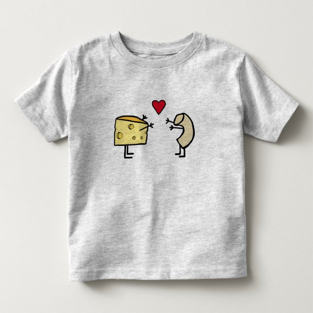 Camiseta Macaroni e Cheese Love (Frente)