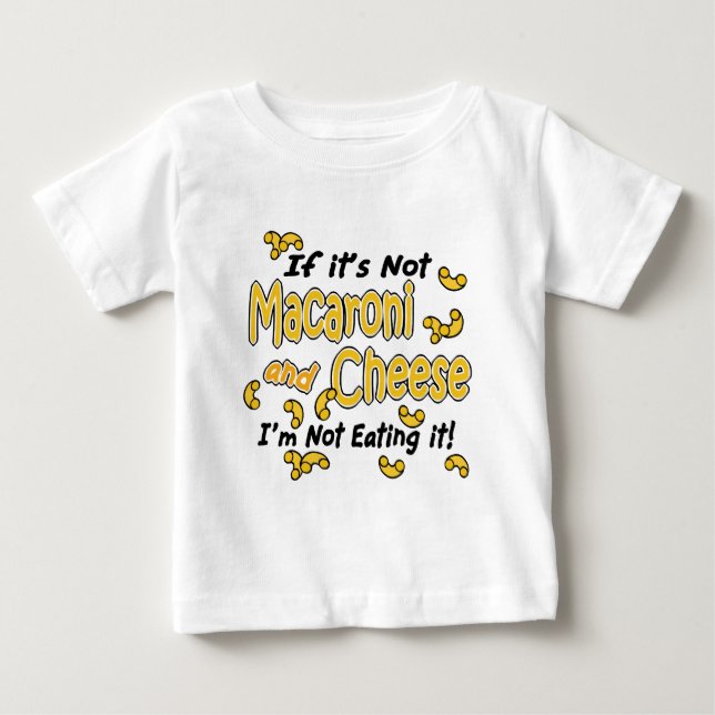 Camiseta Macaroni e queijo (Frente)