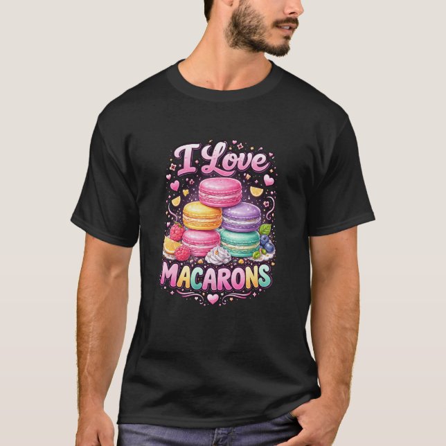 Camiseta Macarons de Amor Doce (Frente)