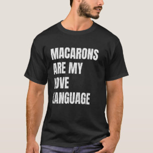 Camiseta Macarons São Minha Linguagem do Amor Lovers de Lan
