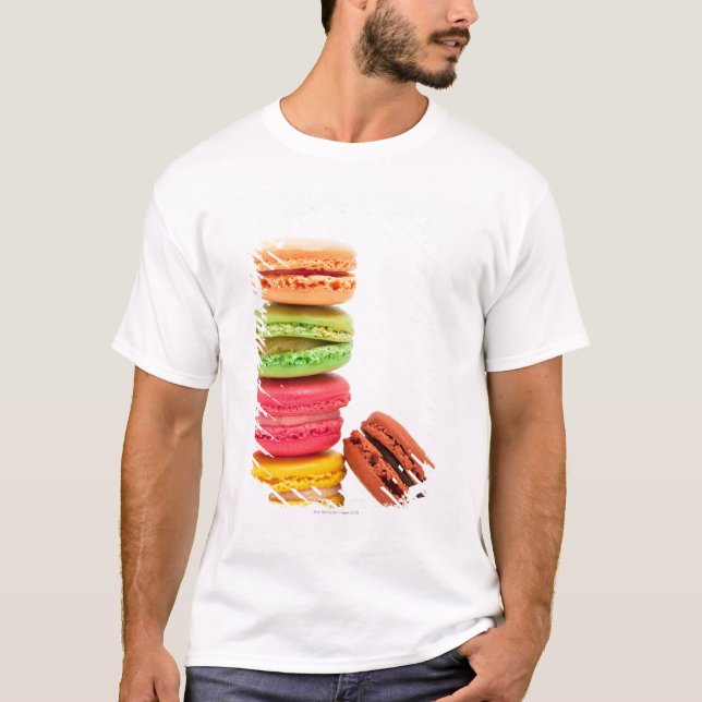 Camiseta Macaroons franceses (Frente)