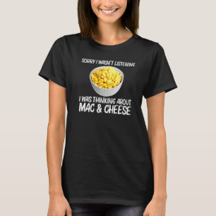 Camiseta Macarrão Com Queijo Legal Para Homens Mulheres Com