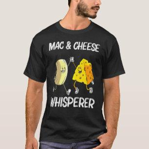 Camiseta Macarrão com Queijo Legal Para Homens Mulheres Mac